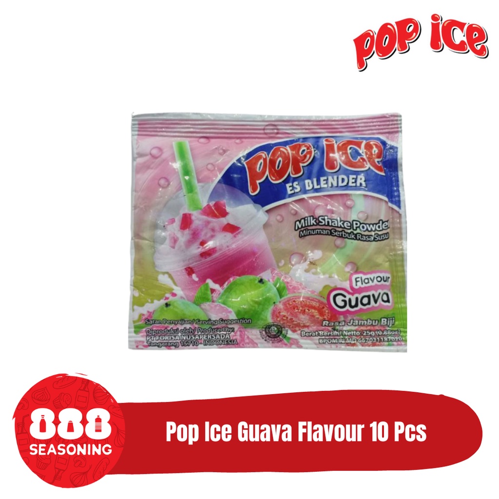 

POP ICE GUAVA FLAVOUR 10 SACHET