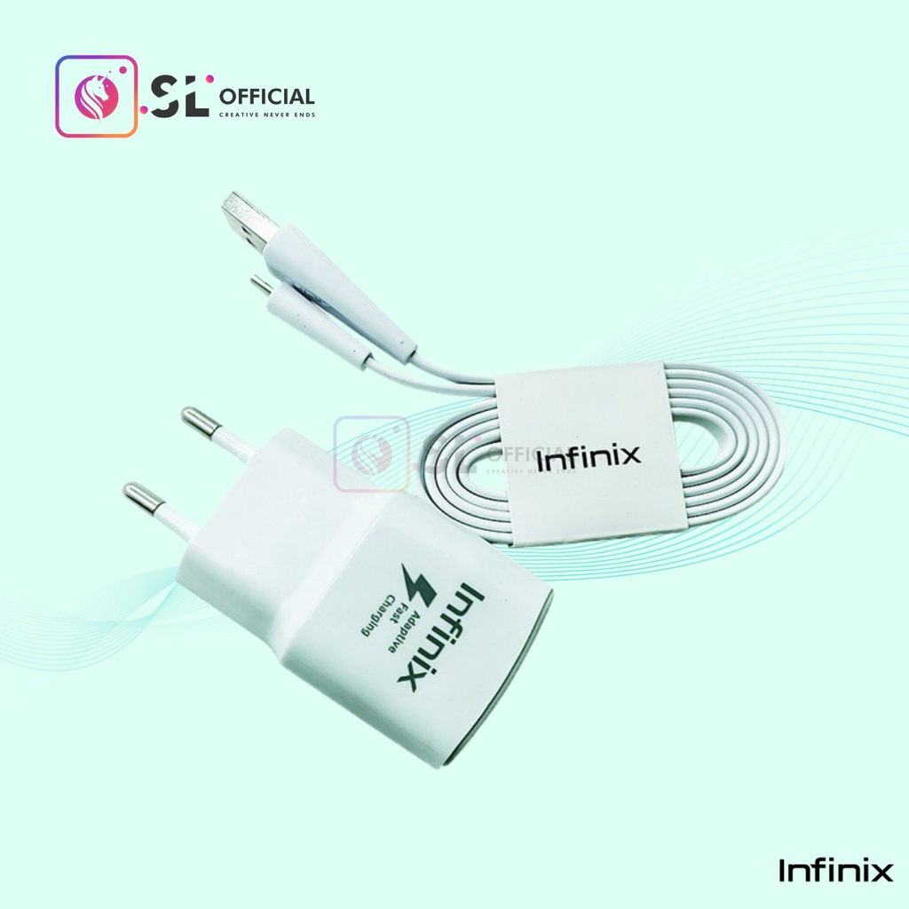 Charger Infinix Micro USB For Infinix Hot 9 | Infinix Hot 10 XCU32 2A USB Charger Android