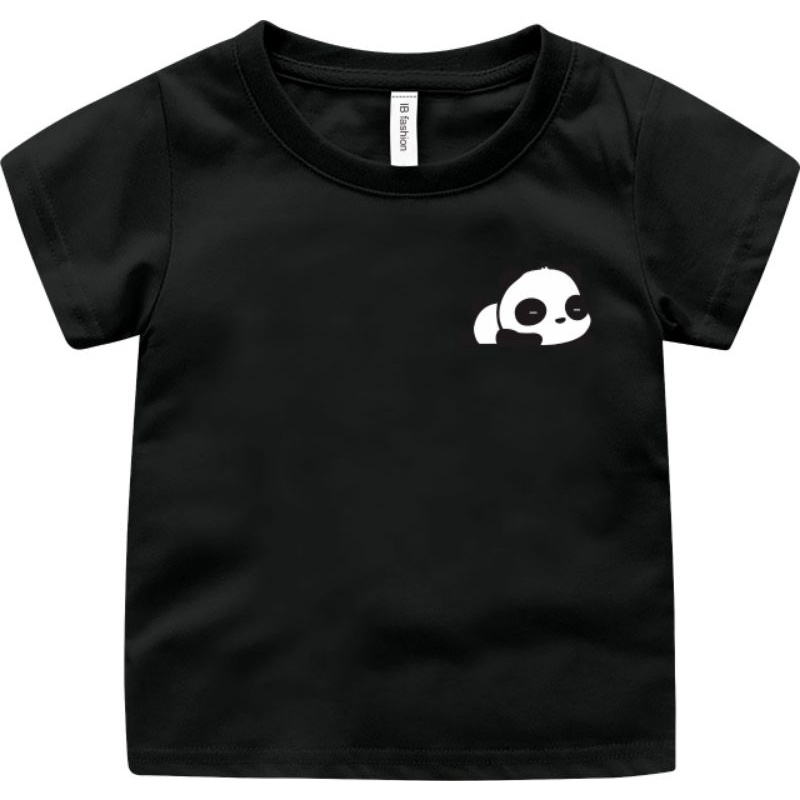 Kaos Anak Unisex Laki &amp; perempuan Panda small Baju Distro Anak Atasan Perempuan T Shirt Anak Cewek