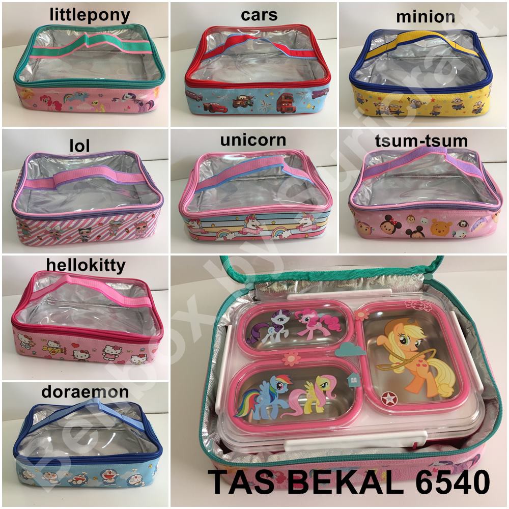 TAS BEKAL GEPENG MIKA KARAKTER