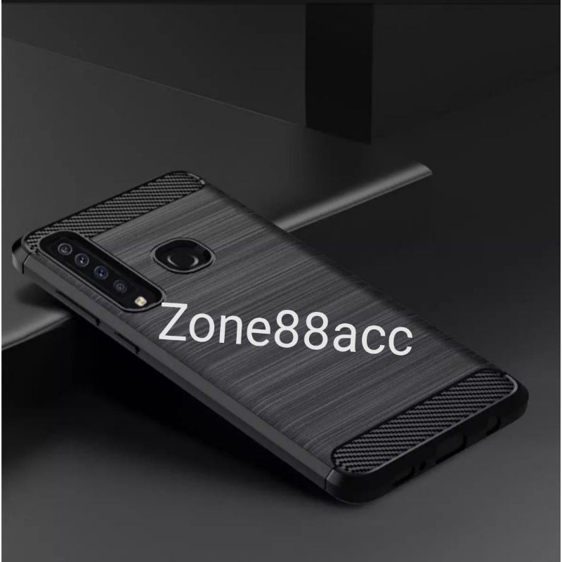 SAMSUNG A9 2018 A920 A9S Silicon Case Softcase Ipaky Carbon Cover Casing