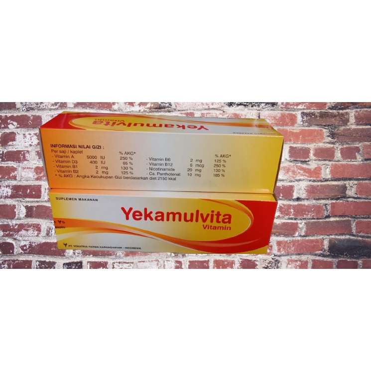 YEKAMULVITA TABLET PER BOX