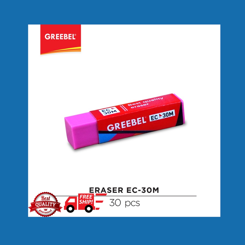 

ERASER GREEBEL WARNA EC-30M (ISI 30)