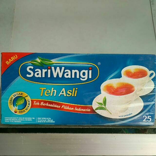 

Teh celup Sariwangi isi 25 kantong