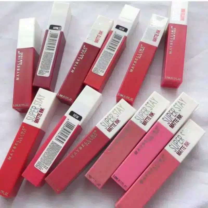 MAYBELLINE / LIPSTIK MAYBELLINE MATTE INK BARCODE