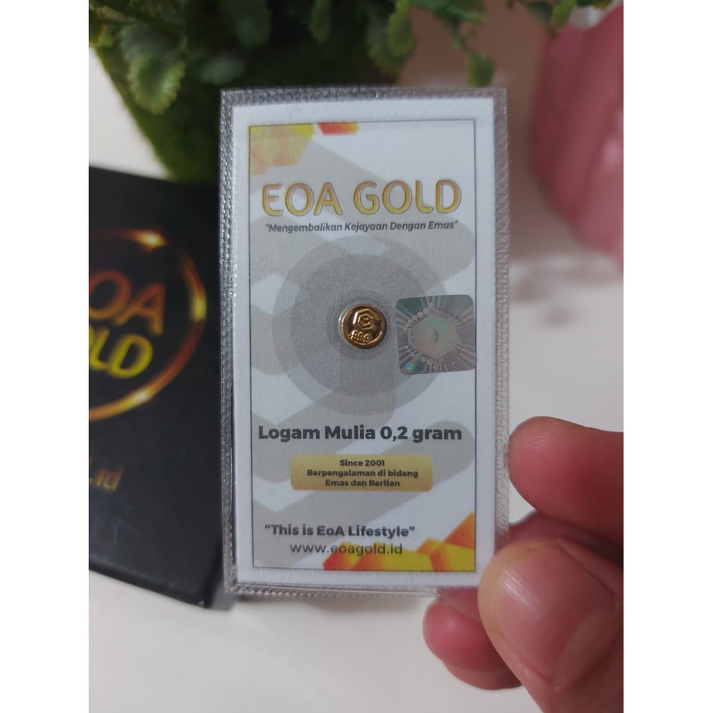 Logam Mulia EOA GOLD 0,2 Gram