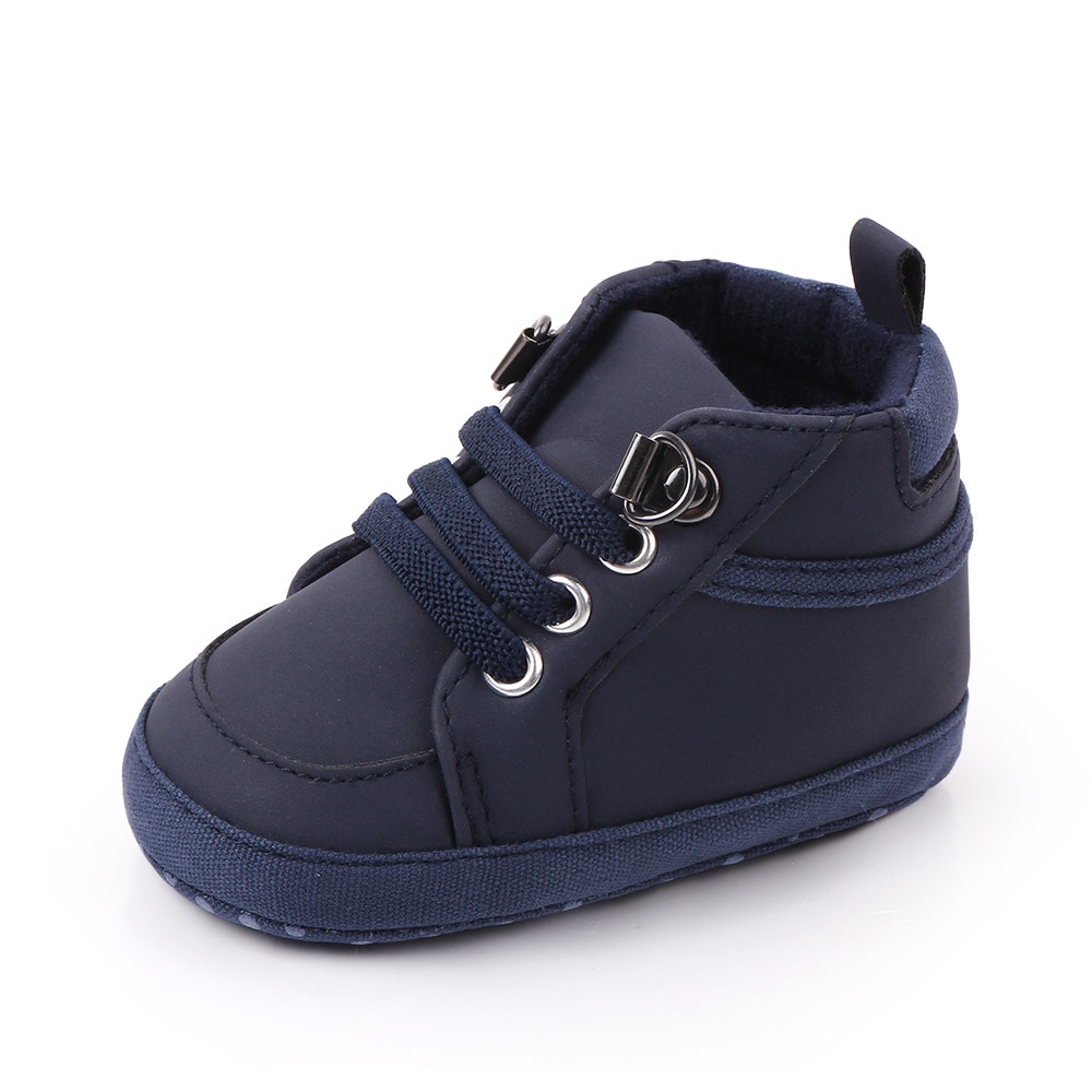 Sepatu Bayi Laki laki Umur 0-12 Bulan Sepatu Prewalker Bayi Laki laki 0 6 12 14 Bulan Baby Shoes Laki Laki Umur 1 Tahun Navy HK001