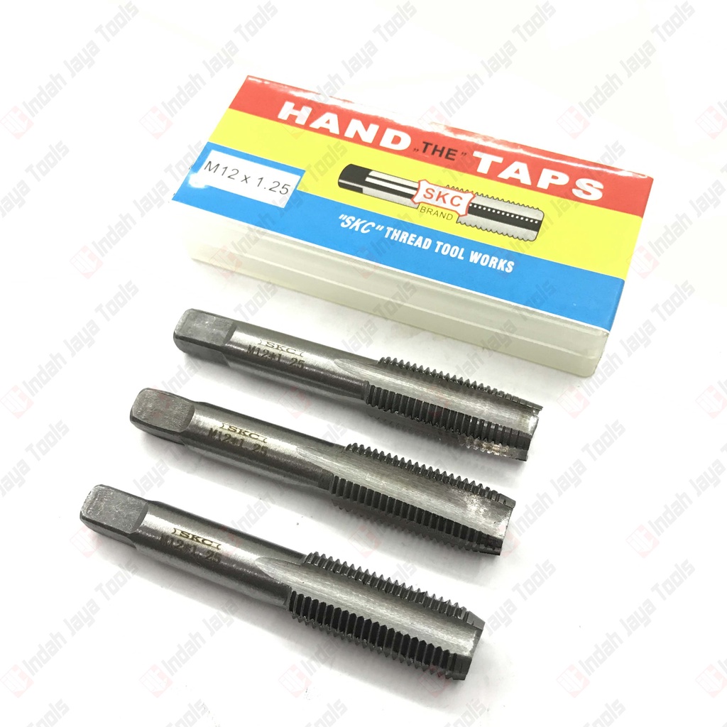 Hand Tap SKC M12 x 1.25 (3pcs)