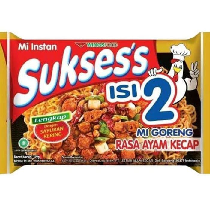 

SUKSES'S MIE GORENG AYAM KECAP 129GR