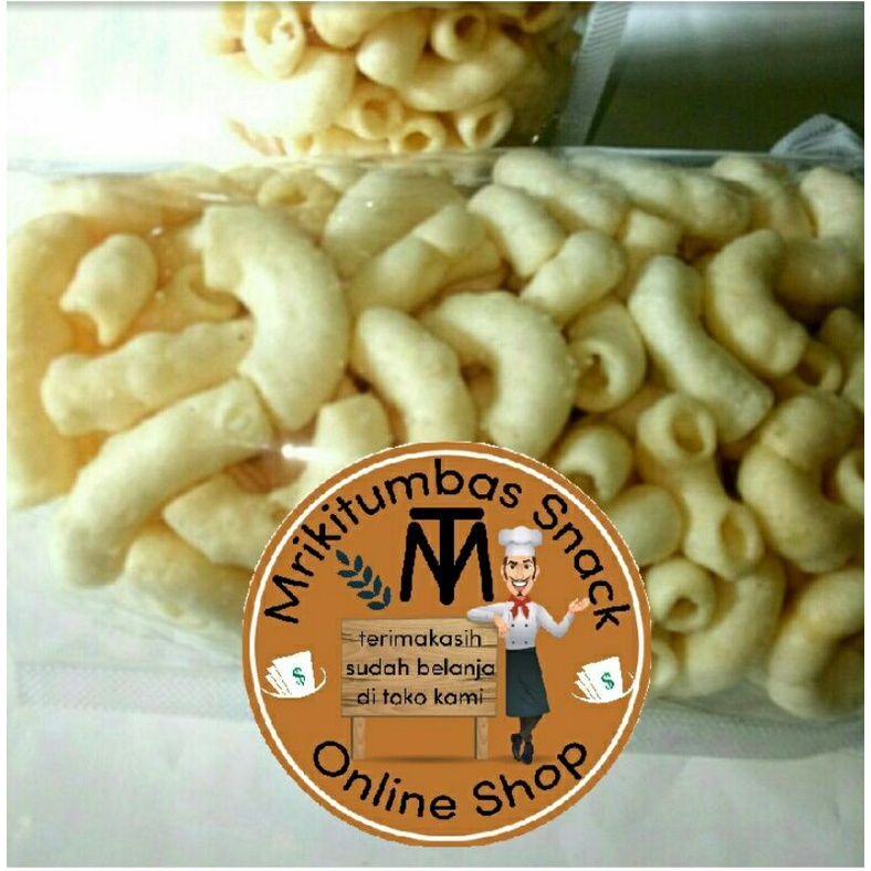 

makaroni asin, makanan ringan, cemilan gurih
