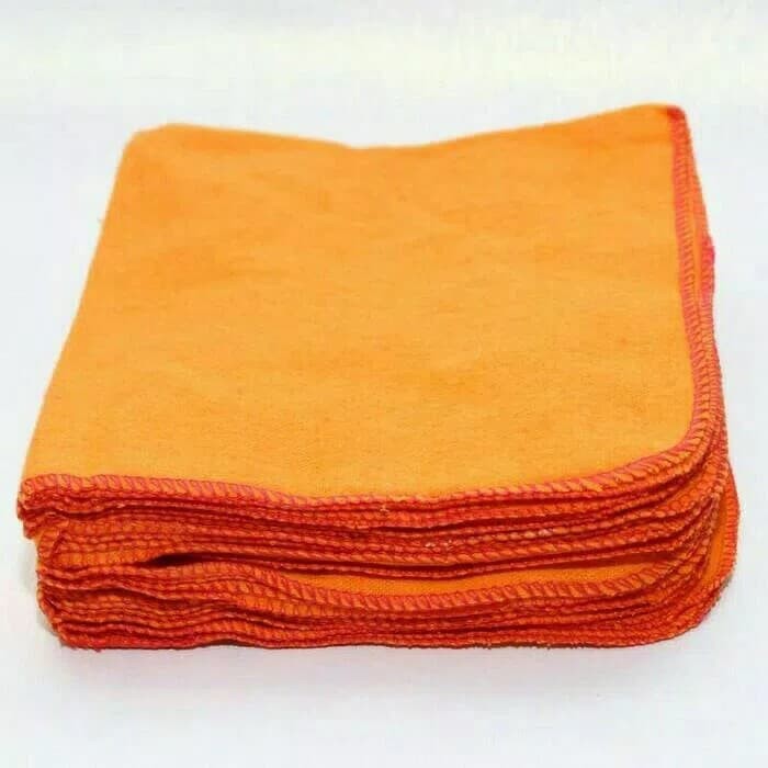 serbet orange / kain lap / kain lap dapur