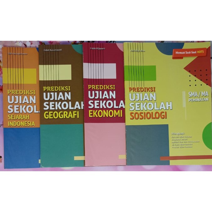 Ujian Sekolah US EKONOMI, SOSIOLOGI, GEOGRAFI, SEJARAH INDONESIA SMA / MA