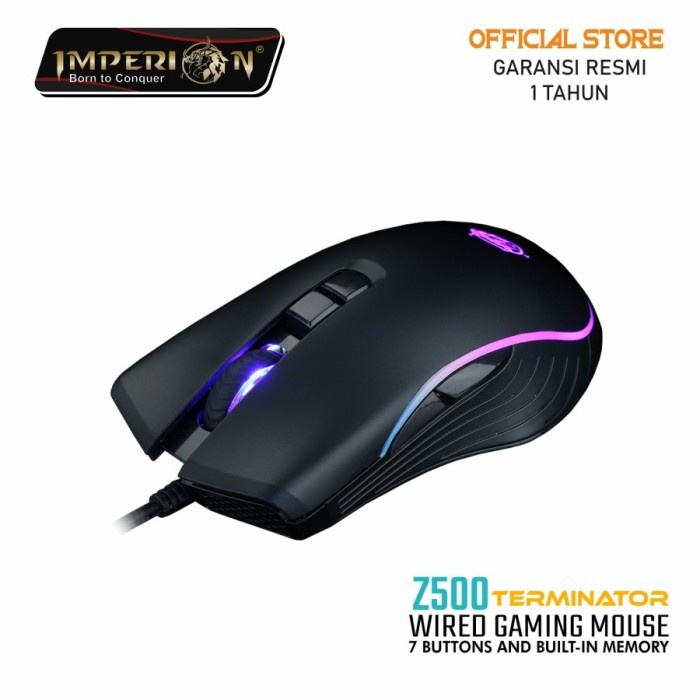 IMPERION Z500 TERMINATOR WIRED GAMING MOUSE RGB