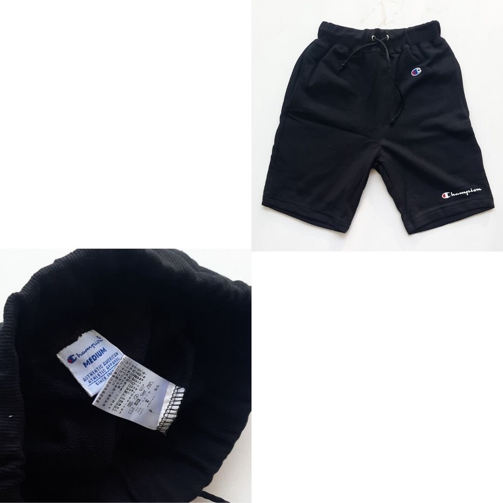 Short Pants Champion Mini Script Original / Celana Pendek Celana Champion Bawahan