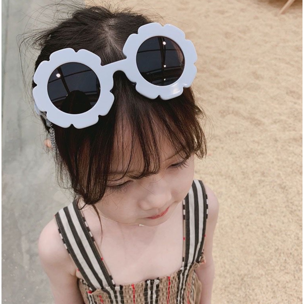 BAJ Kacamata Hitam Anak 1 - 10 Tahun New Trend Fashion Anak Terbaru Bunga Kacamata Hitam High Quality Import Kacamata Fashion KC026