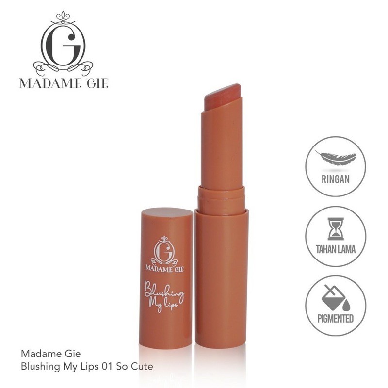 ck - Madame gie lipstik putar -- madame gie blushing my lips