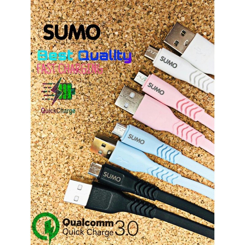 KABEL DATA SUMO SCU 100 CABLE MICRO USB BEST CABLE QUALITY