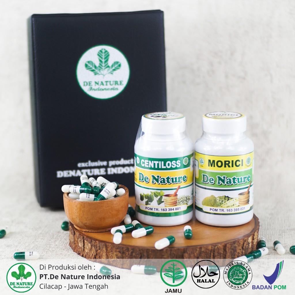 

Centiloss Morici De Nature Isi 100 Kapsul - Obat Stroke Ringan - Struk Kronis - Struke Berat Herbal