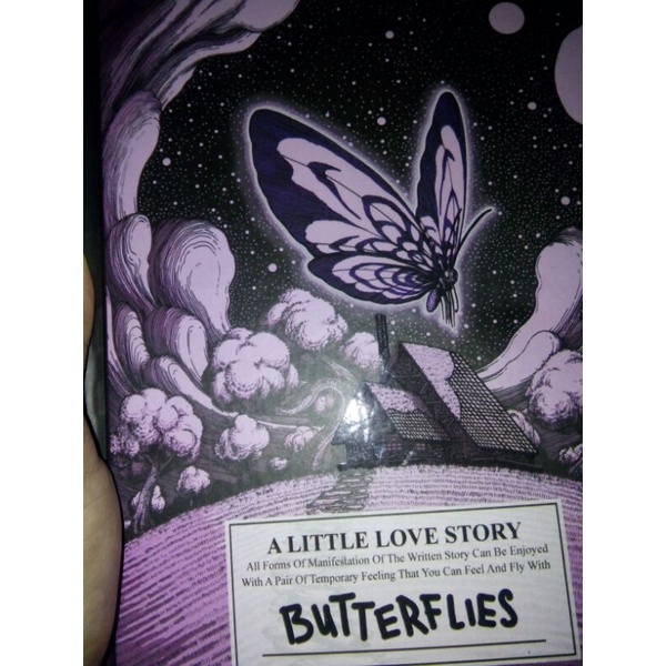 WTS novel preloved Butterflies/Amara Abel ONLY BOOK