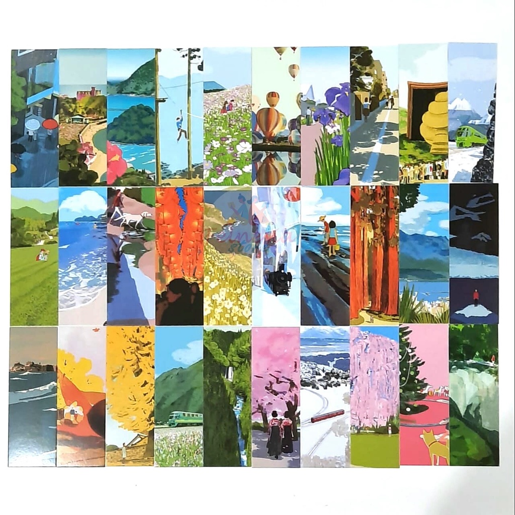 

Pembatas Buku / Bookmark Aesthetic (min. 4pcs)