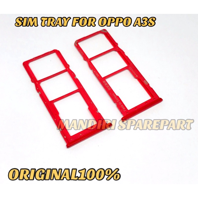 SIM TRAY HP OPPO A3S / A1K NEW TEMPAT KARTU OPPO A3S /A1K