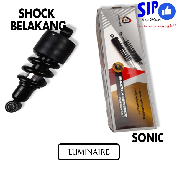 Shock Breaker SONIC 150  Mono Shock belakang peredam kejut [WARNA HITAM]