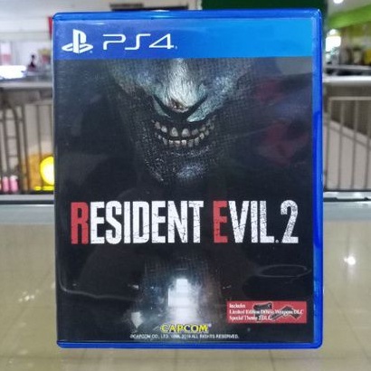 BD PS4 Resident Evil 2 II Remake Game CD Kaset Bluray Biohazard Playstation4