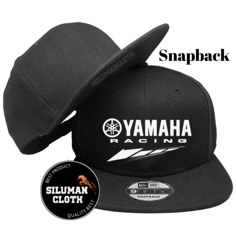 Topi Yamaha Racing Snapback - Topi Yamaha
