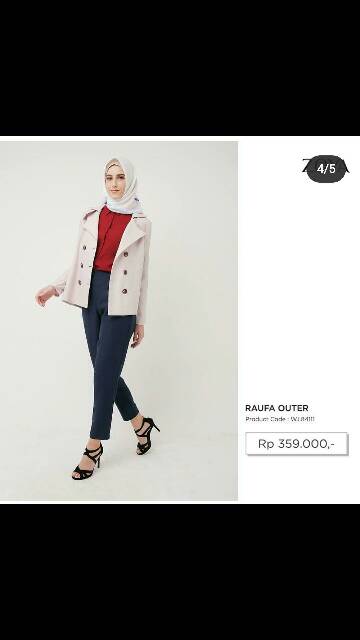 Raufa Outer Zoya Shopee Indonesia