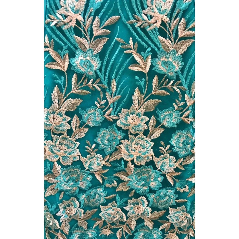 Gamis Tile Premium Annisa 9303 kombinasi Crepe