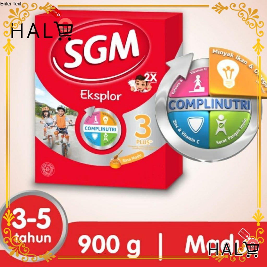 

SGM Eksplor 3 Plus Susu Pertumbuhan 3-5 Thn Madu 900g