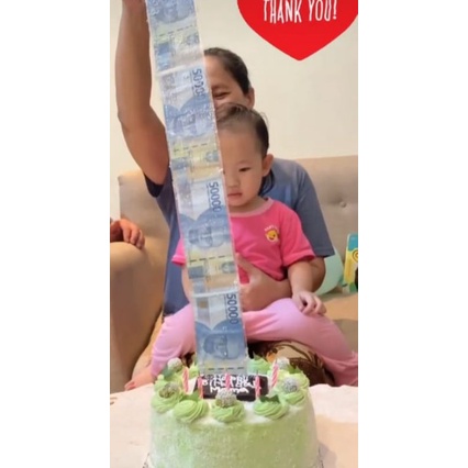 

Money Cake Birthday | Custom Money Cake | Kue Ulang Tahun Tarik Uang