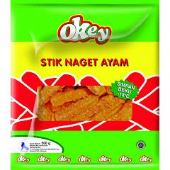 

Okey Nugget Stick Ayam 500gr / naget stik