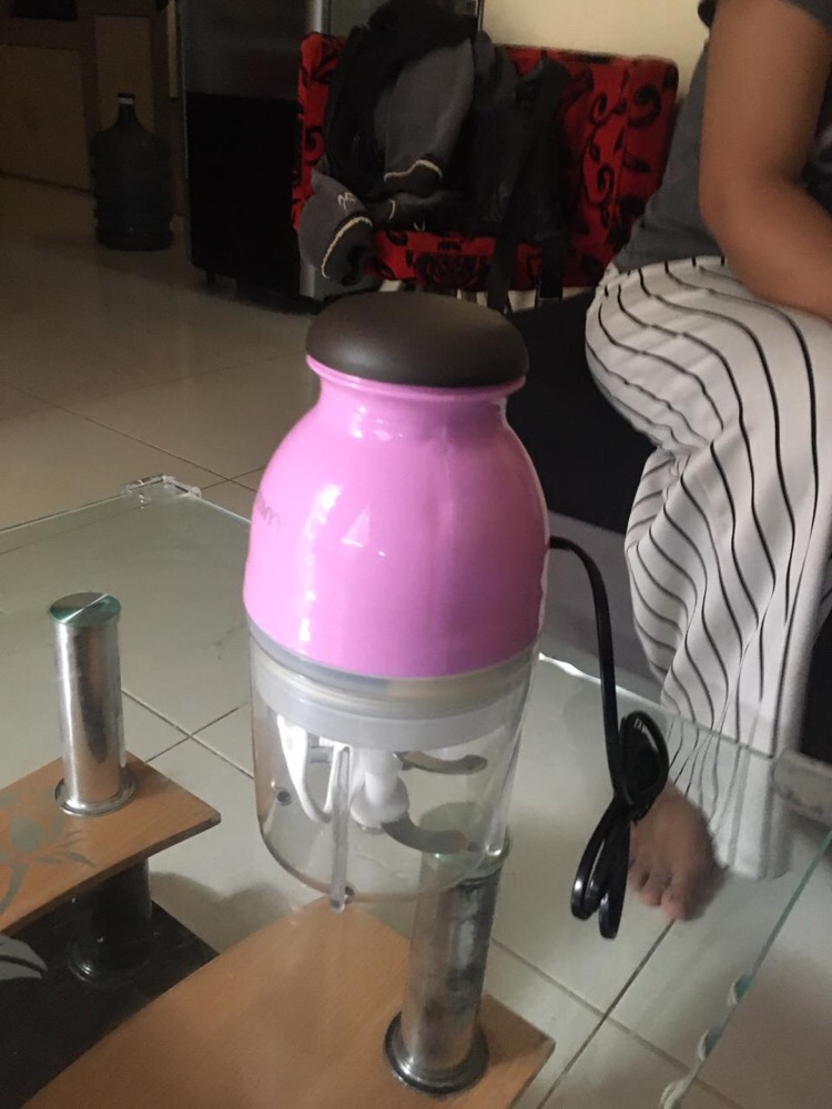 Blender Kapsul Portable Chopper Penggiling Daging Alat Dapur Perabotan Rumah Tangga Aksesoris Dapur