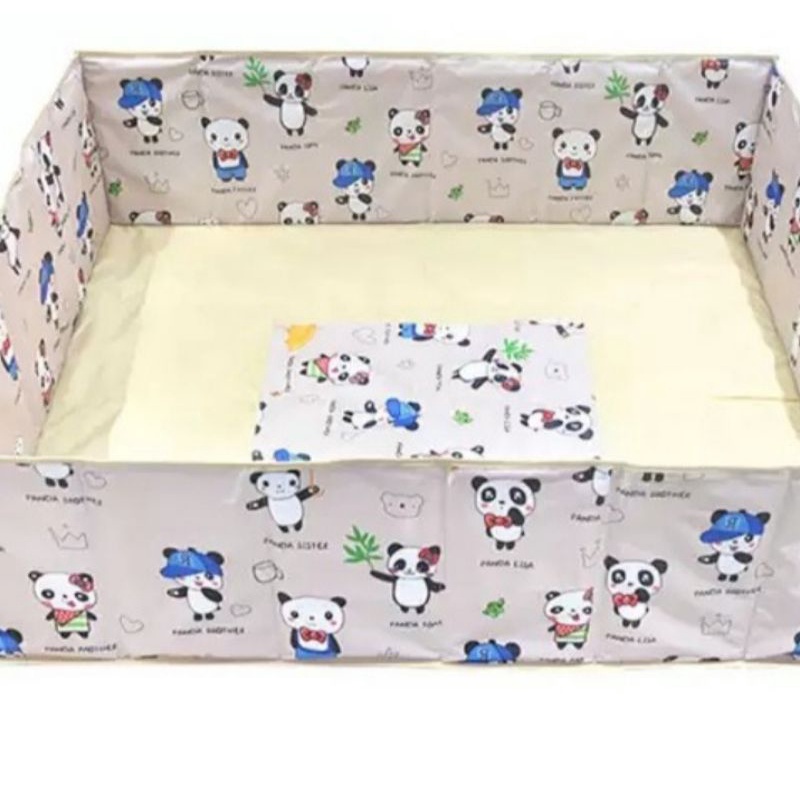 folding foldable kolam lipat main anak pasir renang busa tanpa pompa