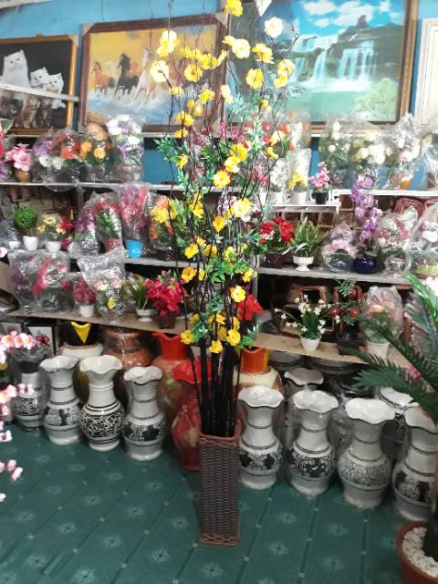 Bambu Ulir Bunga Bambu Bunga Artifisial Bunga Anyelir-5