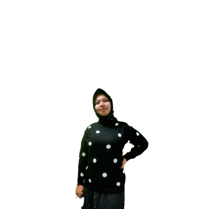 polkadot sweater premium