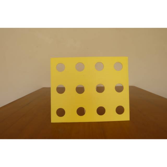 Tutup Impraboard 12 Lubang (Tutup Hidroponik Wick System)
