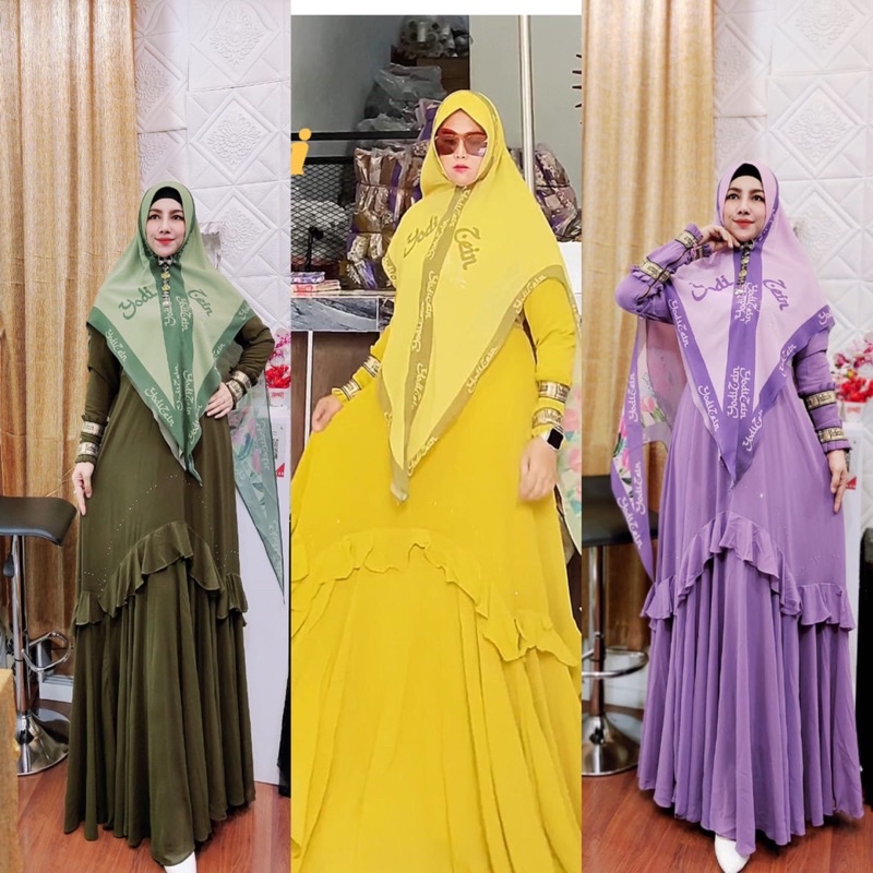 Dress ALAYA PREMIUM SET Vol 2 Ori YODIZEIN