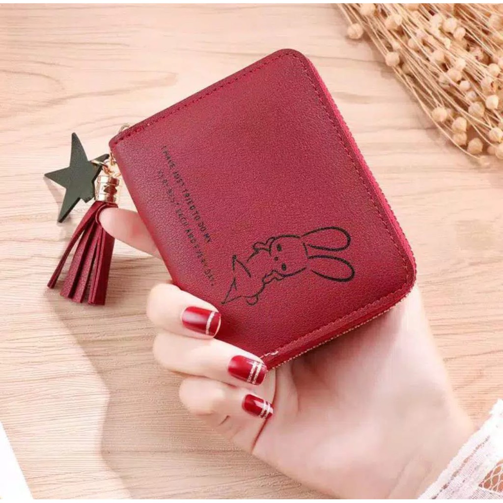 *ALIBABA1688*COD DOMPET WANITA D04 DOVE KELLY BELLY MINI GRACE KOREAN FASHION TRENDY FASHION WALLET