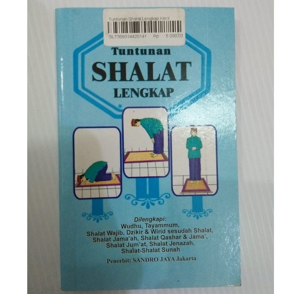 Jual Buku Tuntunan Shalat Kecil Lengkap, Buku Panduan / Praktek Sholat ...