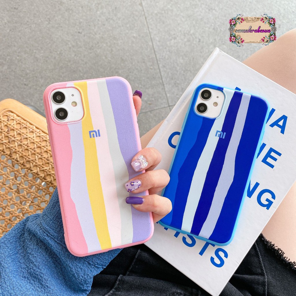 SS046 CASE RAINBOW XIAOMI REDMI 3 4A 5A 6A 7 8A 9A 9 9c POCO M2 SB1676