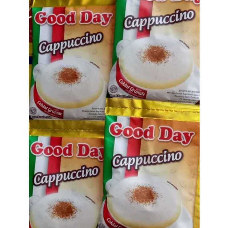 

Good day cappucino 10x25gr