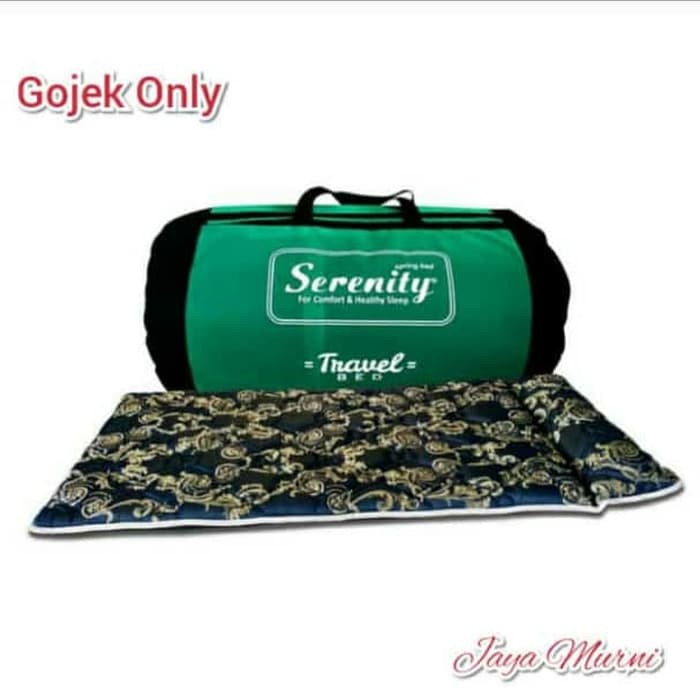 Kasur Lantai Kasur Lipat Travel Bed Serenity Elite 90 x 190