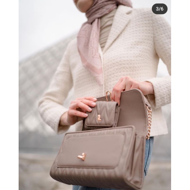 Amour Bag Taupe Heylocal id