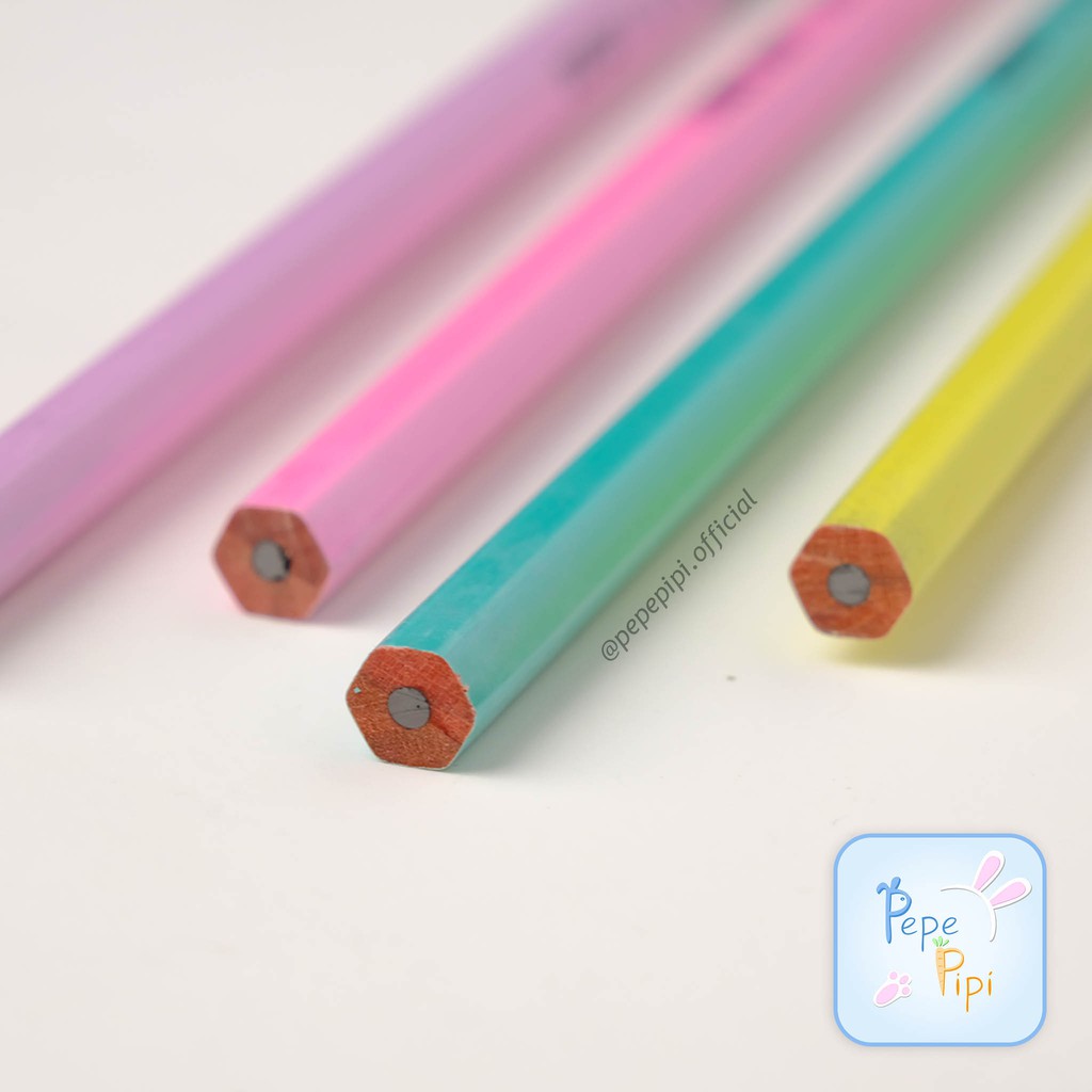 Pensil Joyko Pearl P-108 2B Pencil Kayu Serut Warna Pastel