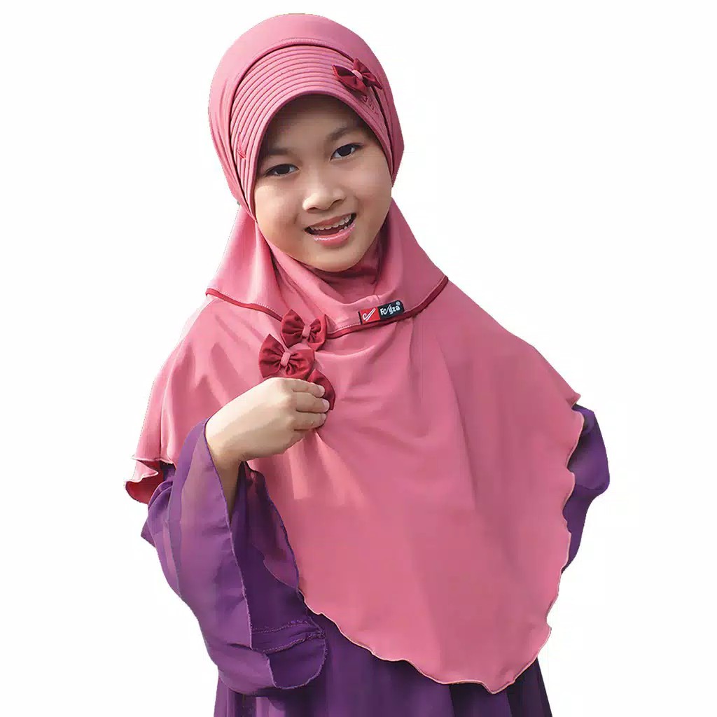 Jilbab Anak FILLIA | Kerudung anak |Hijab Nafisa | Jilbab instan anak