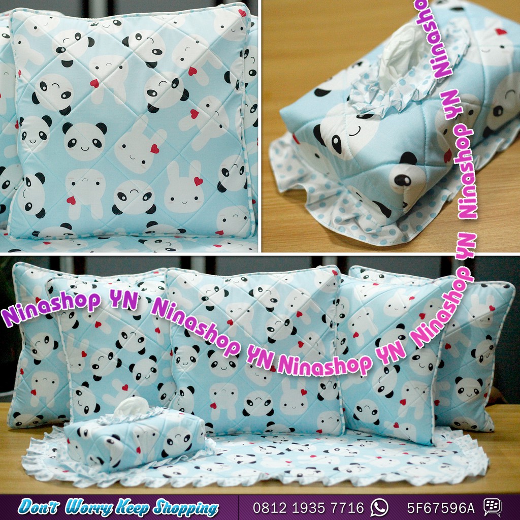 SET TAMU MOTIF PANDA PANDA
