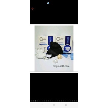 MASKER DUCKBILL C CARE ORIGINAL EMBOSS ADA GARIS AGAR BERNAFAS LEBIH LEGA
