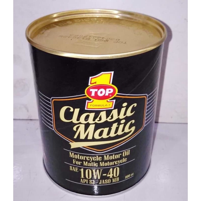 OLI MESIN MOTOR MATIC TOP 1 ONE CLASSIC 800 ML